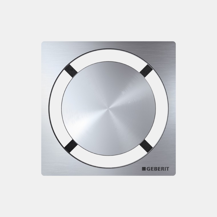 Geberiti põrandaäravool dušile koos ümara disainkaanega Geberiti põrandaäravool dušile koos ümara disainkaanega