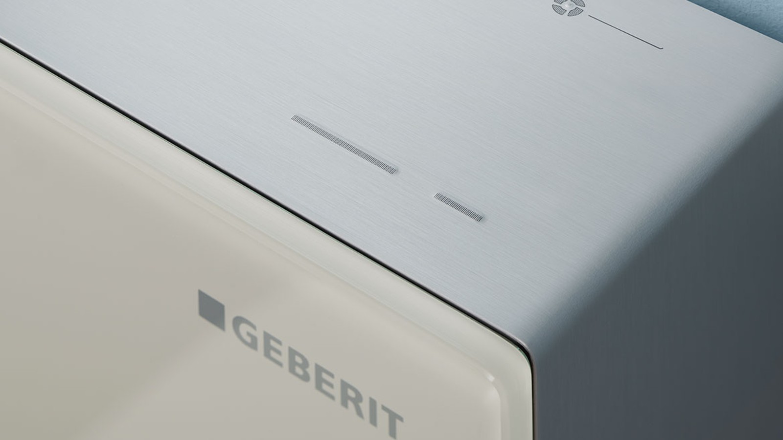 Geberit Monolithi sanitaarmooduli loputuse käivitus Geberit Monolithi sanitaarmooduli loputuse käivitus