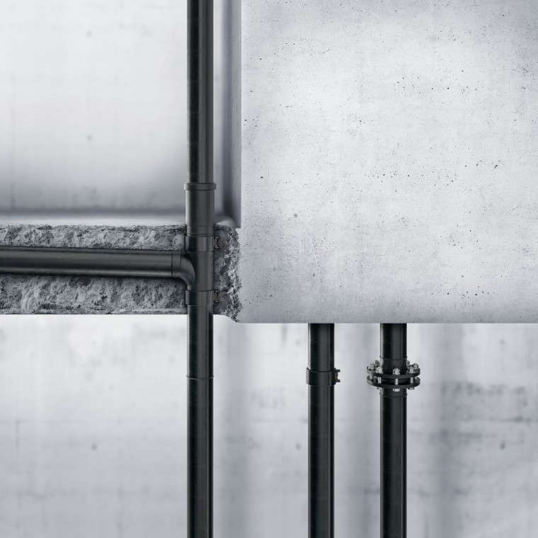 Geberit PE saab paigaldada ka betooni Geberit PE saab paigaldada ka betooni