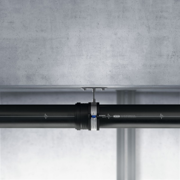 Koor vedrustusega paigaldatud Geberit Silent-Pro elemendid Koor vedrustusega paigaldatud Geberit Silent-Pro elemendid