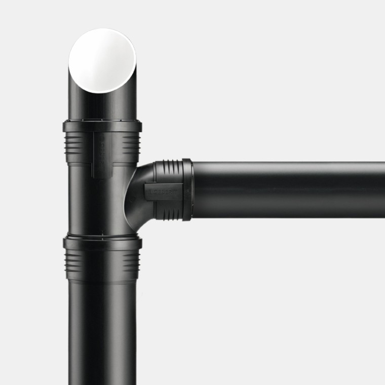 Äravoolusüsteemi Geberit Silent-PP eelised Äravoolusüsteemi Geberit Silent-PP eelised