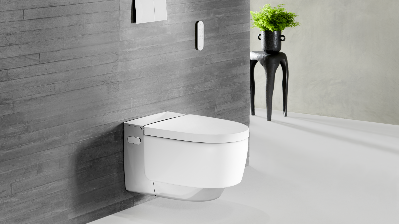 Kroomitud Geberit AquaClean Mera Comfort Sigma70 puldiga Kroomitud Geberit AquaClean Mera Comfort Sigma70 puldiga