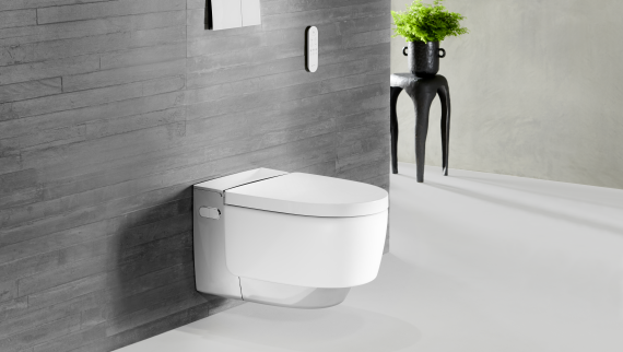 Kroomitud Geberit AquaClean Mera Comfort Sigma70 puldiga