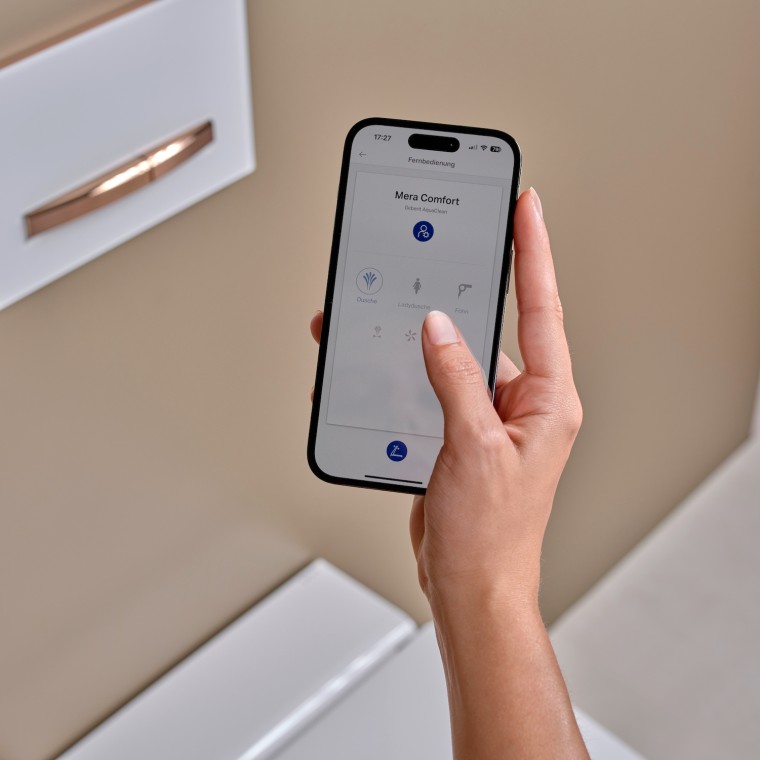 Geberit AquaClean rakendusega Geberit Home Geberit AquaClean rakendusega Geberit Home