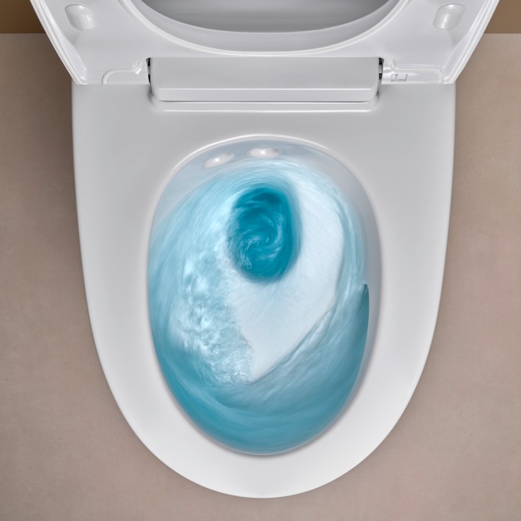 Geberit AquaClean Mera TurboFlush tehnoloogia funktsioon