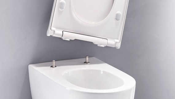 Geberit ONE WC-pott eemaldatava kaane ja prill-lauaga Geberit ONE WC-pott eemaldatava kaane ja prill-lauaga