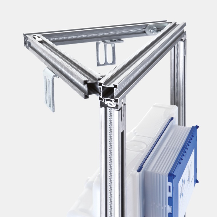 Geberit GIS nurgakonstruktsioon seinale riputatavale WC-le