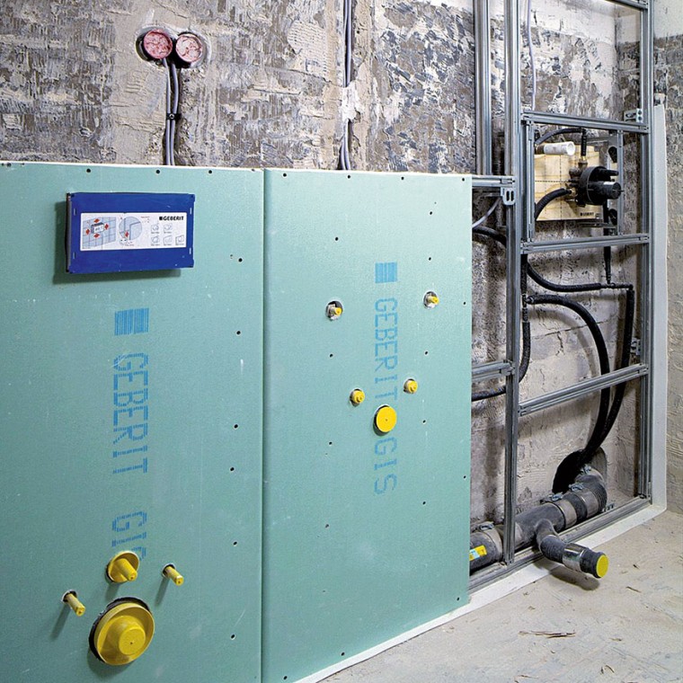 Geberit GIS tugisüsteemi paneelid