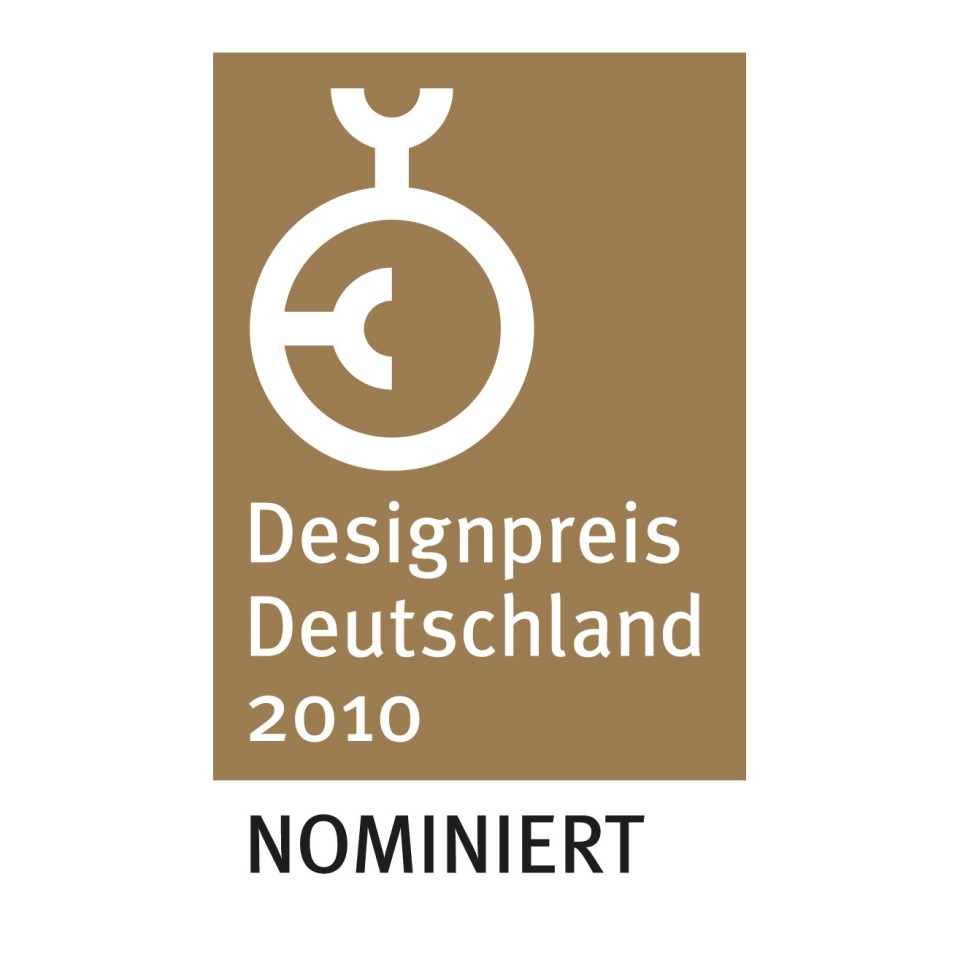 Nomineeritud Saksamaa disainiauhinnale Designpreis Deutschland 2010