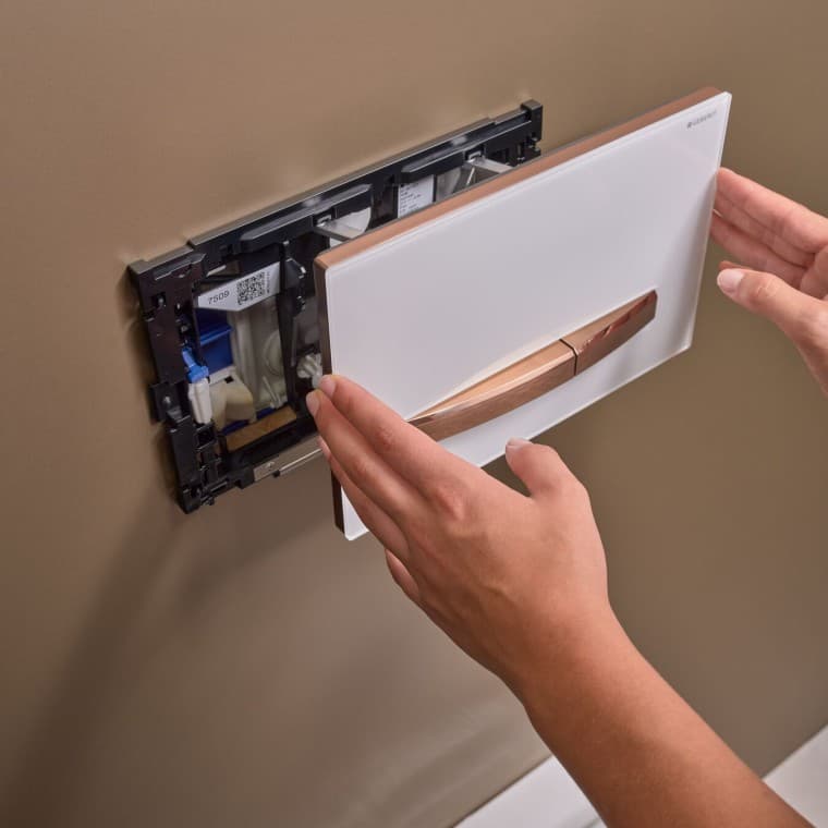 Geberit Sigma50, ruudukujuline, pööratav Geberit Sigma50, ruudukujuline, pööratav