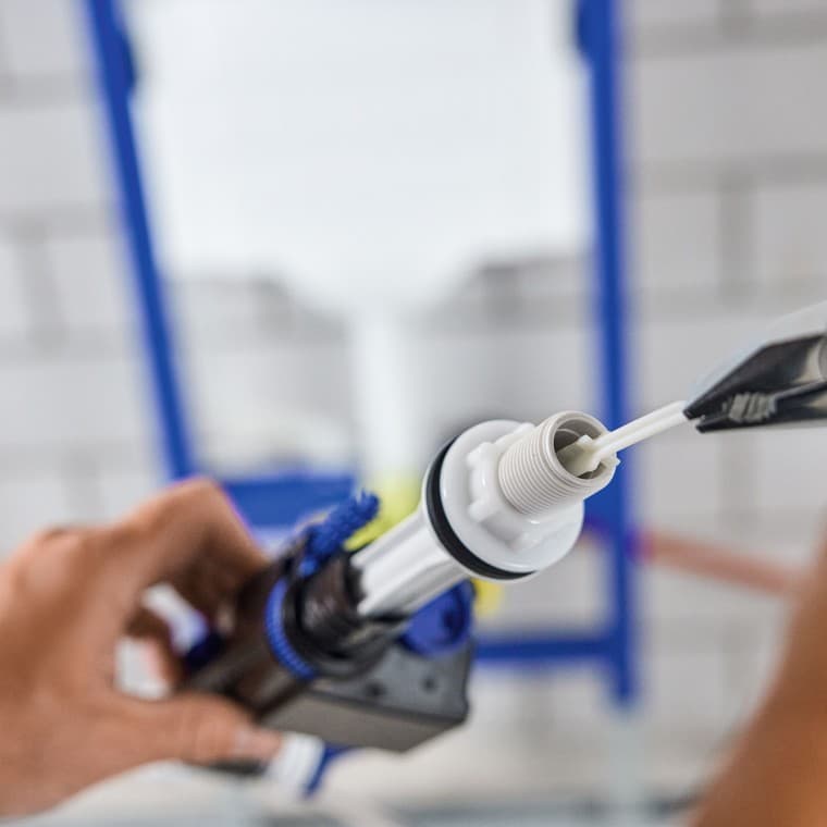 Geberit Type 323 täiteklapp: kergesti vahetatav filter Geberit Type 323 täiteklapp: kergesti vahetatav filter