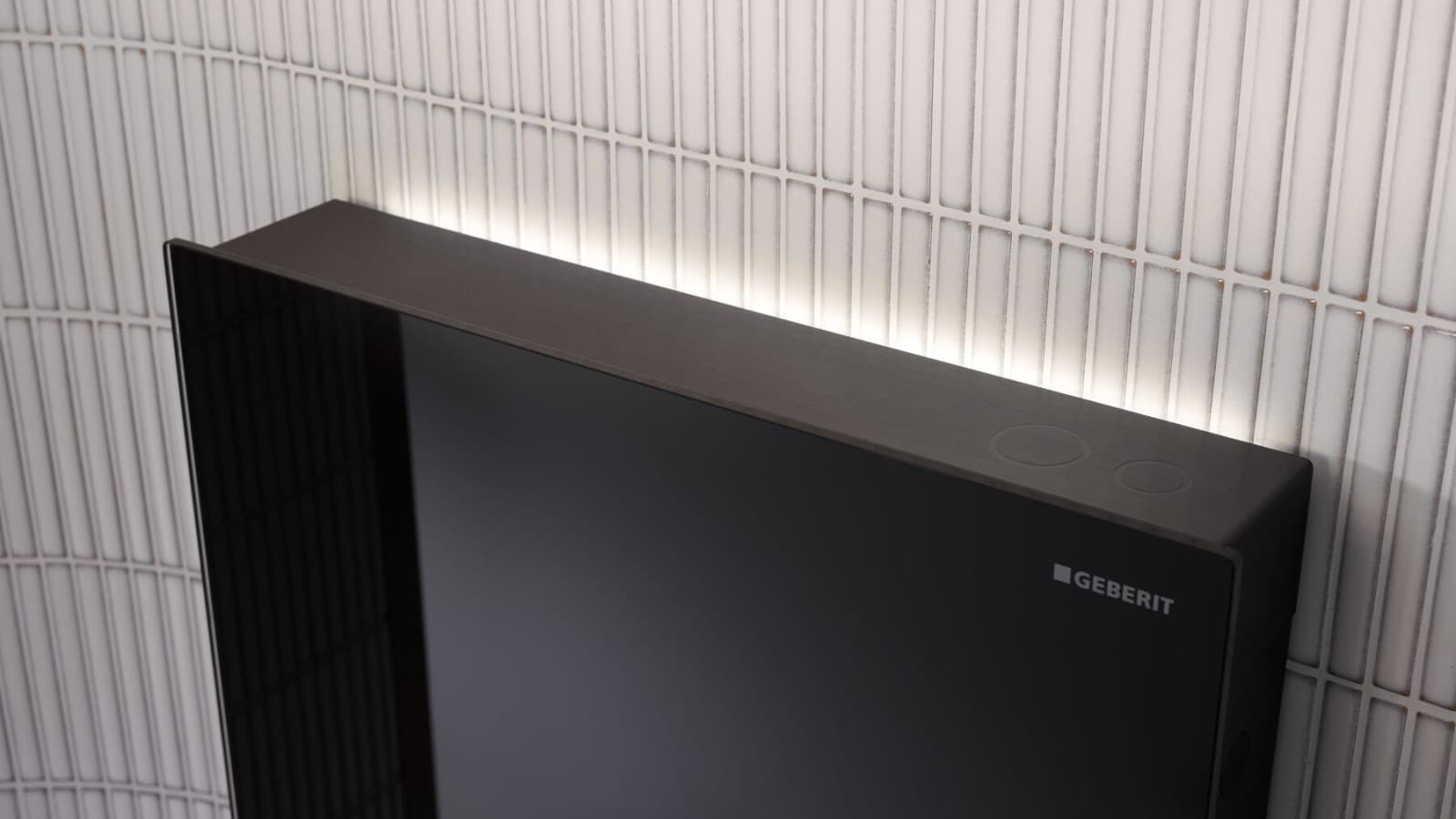 Geberit Monolith Plus sanitaarmoodul koos ComfortLight (© Geberit) Geberit Monolith Plus sanitaarmoodul koos ComfortLight (© Geberit)