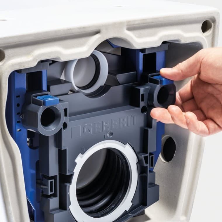 Geberit ONE'i WC integreeritud võimekusega kõrguse reguleerimiseks Geberit ONE'i WC integreeritud võimekusega kõrguse reguleerimiseks