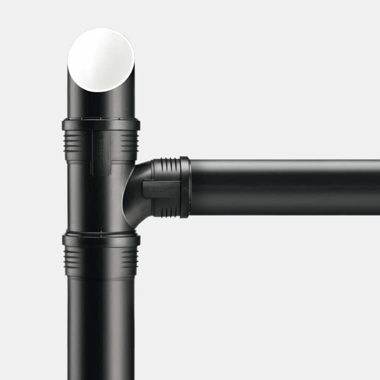 Äravoolusüsteemi Geberit Silent-PP eelised Äravoolusüsteemi Geberit Silent-PP eelised