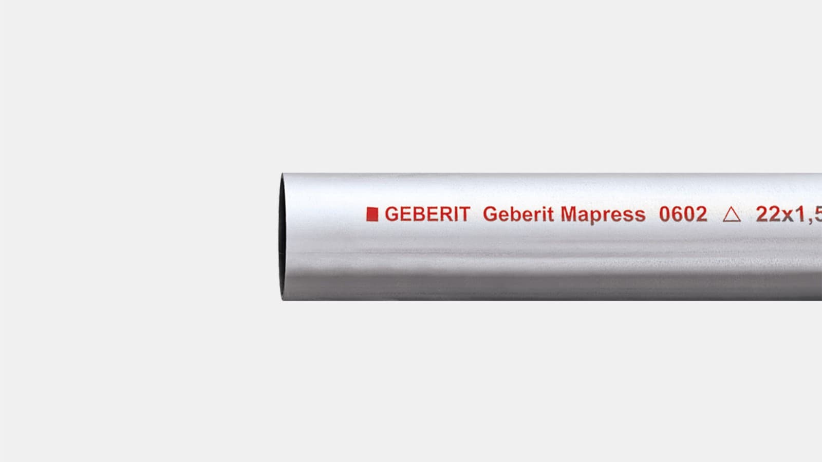 Geberit Mapressi C-terasest süsteemitoru, väljast galvaaniliselt tsingitud Geberit Mapressi C-terasest süsteemitoru, väljast galvaaniliselt tsingitud